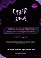 Cyber Siege 2023 Technical Symposium Poster